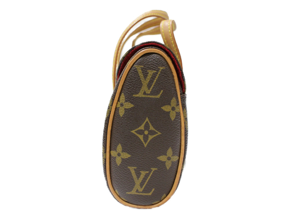 Louis Vuitton Sonatine Monogram Handbag Brown